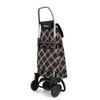 Carro Rolser I-max Chiara 4 Ruedas 2 Giratorias Plegable - Negro