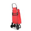 Carro Rolser Big Polar 4 Ruedas Plegable - Rojo