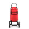 Carro Rolser Big Polar 6 Ruedas Sube Escaleras Plegable - Rojo