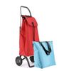 Combo Carro Rolser I-max Mf 2 Ruedas Plegable - Rojo + Bolsa Extra