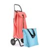 Combo Carro Rolser I-max Mf 2 Ruedas Plegable - Coral + Bolsa Extra