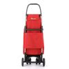 Combo Carro Rolser I-max Mf 4 Ruedas 2 Giratorias Plegable - Rojo + Bolsa Extra