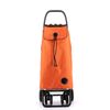 Combo Carro Rolser I-max Mf 4 Ruedas 2 Giratorias Plegable - Naranja + Bolsa Extra