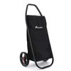 Carro Rolser Com Mf Black Tube 2 Ruedas Grandes - Negro