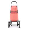 Carro Rolser I-max Mf 6 Ruedas Sube Escaleras Plegable - Coral