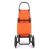 Carro Rolser I-max Mf 6 Ruedas Sube Escaleras Plegable - Naranja