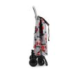 Carro Rolser I-max Logos 4 Ruedas 2 Giratorias Plegable - Rojo