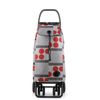 Carro Rolser I-max Logos 4 Ruedas 2 Giratorias Plegable - Rojo