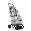 Carro Rolser I-max Logos 4 Ruedas 2 Giratorias Plegable - Gris