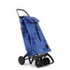 Carro Rolser I-max Logos 4 Ruedas 2 Giratorias Plegable - Azul