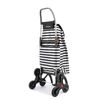 Carro Rolser I-max Marina 6 Ruedas Sube Escaleras Plegable - Blanco/negro