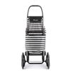 Carro Rolser I-max Marina 6 Ruedas Sube Escaleras Plegable - Blanco/negro