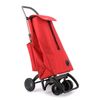 Carro Rolser I-max Termo Zen 4 Ruedas 2 Giratorias Plegable - Rojo