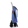 Carro Rolser I-max Tweed 4 Ruedas 2 Giratorias Plegable - Azul