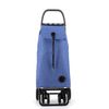 Carro Rolser I-max Tweed 4 Ruedas 2 Giratorias Plegable - Azul