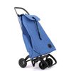 Carro Rolser I-max Tweed 4 Ruedas 2 Giratorias Plegable - Azul