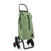 Carro Rolser I-max Tweed 6 Ruedas Sube Escaleras Plegable - Verde