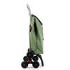 Carro Rolser I-max Tweed 6 Ruedas Sube Escaleras Plegable - Verde