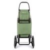 Carro Rolser I-max Tweed 6 Ruedas Sube Escaleras Plegable - Verde