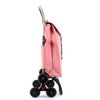 Carro Rolser I-max Tweed 6 Ruedas Sube Escaleras Plegable - Coral