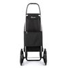 Carro Rolser I-max Tweed 6 Ruedas Sube Escaleras - Negro