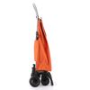 Carro Rolser Akanto Mf 4 Ruedas 2 Giratorias Plegable - Naranja