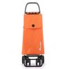 Carro Rolser Akanto Mf 4 Ruedas 2 Giratorias Plegable - Naranja