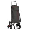 Carro Rolser Wallaby Tweed 6 Ruedas Sube Escaleras - Negro