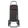 Carro Rolser Wallaby Tweed 6 Ruedas Sube Escaleras Plegable - Negro