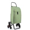 Carro Rolser Jolie Tweed 6 Ruedas Sube Escaleras - Verde