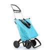 Carro Rolser Mini Bag Plus Mf 4 Ruedas Plegable - Celeste