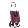 Carro Rolser Mini Bag Plus Mf 4 Ruedas Plegable - Burdeos