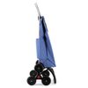 Carro Rolser Wallaby Tweed 6 Ruedas Sube Escaleras - Azul