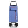 Carro Rolser Wallaby Tweed 4 Ruedas 2 Giratorias Plegable - Azul