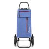 Carro Rolser Wallaby Tweed 6 Ruedas Sube Escaleras Plegable - Azul