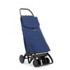 Carro Rolser Ecopep 4 Ruedas 2 Giratorias Plegable - Marino