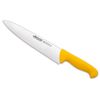 Cuchillo Chef Acero Inoxidable Arcos 2900 250 Mm Color Amarillo