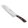 Cuchillo Santoku Acero Inoxidable Arcos Natura 180 Mm Color Marrón