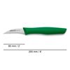 Cuchillo Mondador Acero Inoxidable Arcos Nova 60 Mm Color Verde