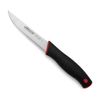 Cuchillo Verduras Acero Inoxidable Arcos Duo Roja 110 Mm Color Negro