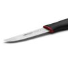 Cuchillo Verduras Acero Inoxidable Arcos Duo Roja 110 Mm Color Negro