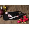 Cuchillo Verduras Acero Inoxidable Arcos Duo Roja 110 Mm Color Negro