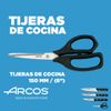 Arcos Juego De Cuchillos | Arcos Cuchillos Cocina | Arcos Cuchillo Juego | Arcos Maitre Cuchillos | 4 Piezas | Chef (215 Mm) + Cuchillo Cocina (150 Mm) + Cuchillo Verduras (100 Mm) + Tijera Cocina