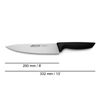 Cuchillo Chef Acero Inoxidable Arcos Niza 200 Mm Color Negro