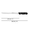 Cuchillo Jamonero Acero Inoxidable Arcos Maitre 275 Mm Color Negro