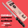 Arcos Jamonero Alveolos | Cuchillo Jamonero Arcos | Cuchillos Cocina Profesional | Cuchillo Jamonero Alveolos Arcos | Cuchillos Arcos Profesional| Acero Inoxidable Nitrum 240 Mm