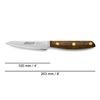 Cuchillo Mondador Acero Inoxidable Arcos Nordika 100 Mm Color Marrón