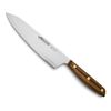 Cuchillo Chef Acero Inoxidable Arcos Nordika 210 Mm Color Marrón