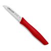 Cuchillo Mondador Acero Inoxidable Arcos Nova 80 Mm Color Rojo