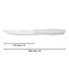 Cuchillo De Mesa Acero Inoxidable Arcos Nova 110 Mm Color Blanco